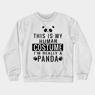 Panda Halloween Crewneck Sweatshirt